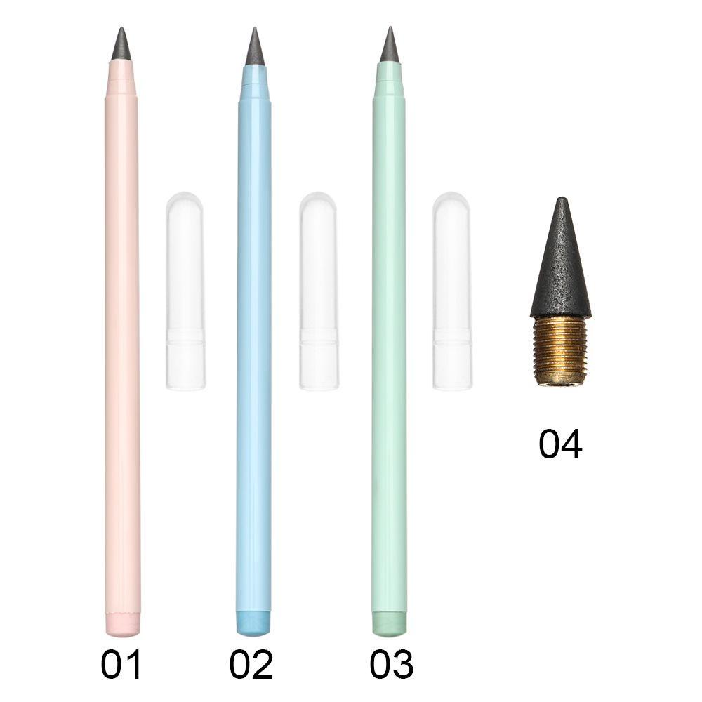 Hadiah Alat Tulis Pensil Tulisan Nanas HB Pulpen Tanpa Tinta