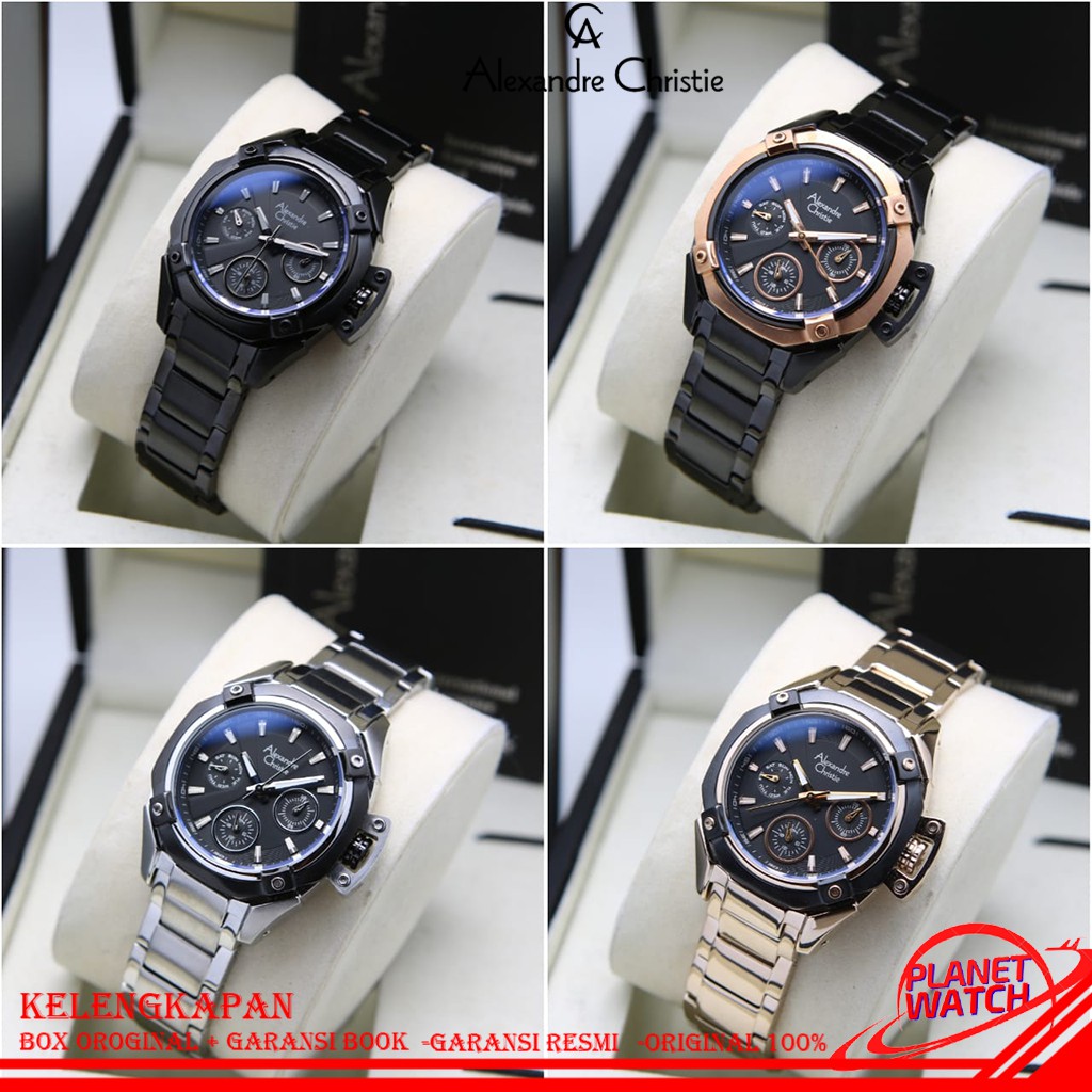 ALEXANDRE CHRISTIE WANITA ORIGINAL JAM TANGAN ALEXANDRE CHRISTIE WANITA JAM ALEXANDER CHRISTIE AC AL
