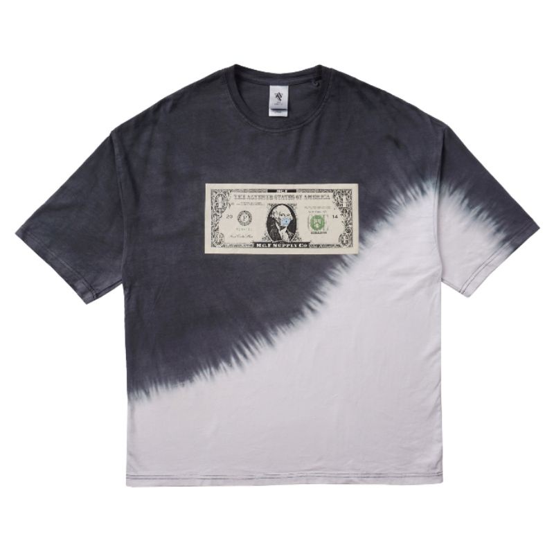 KAOS PRIA OVERSIZE TOXIC1805 MCF DOLLAR HALF TYE DIE PREMIUM TEE