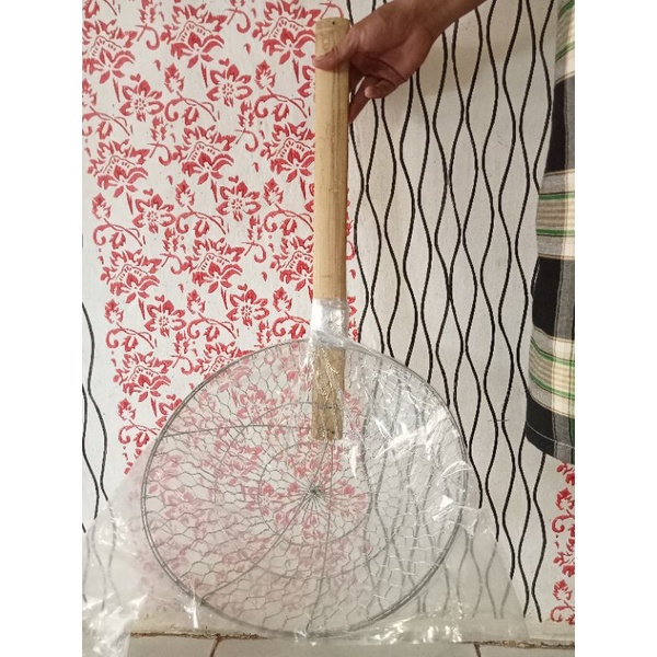 SEROKAN KAWAT NO 12/ SEROKAN PENGGORENGAN BESAR/ SARINGAN PENGGORENGAN JUMBO/ TIRISAN PENGGORENGAN B