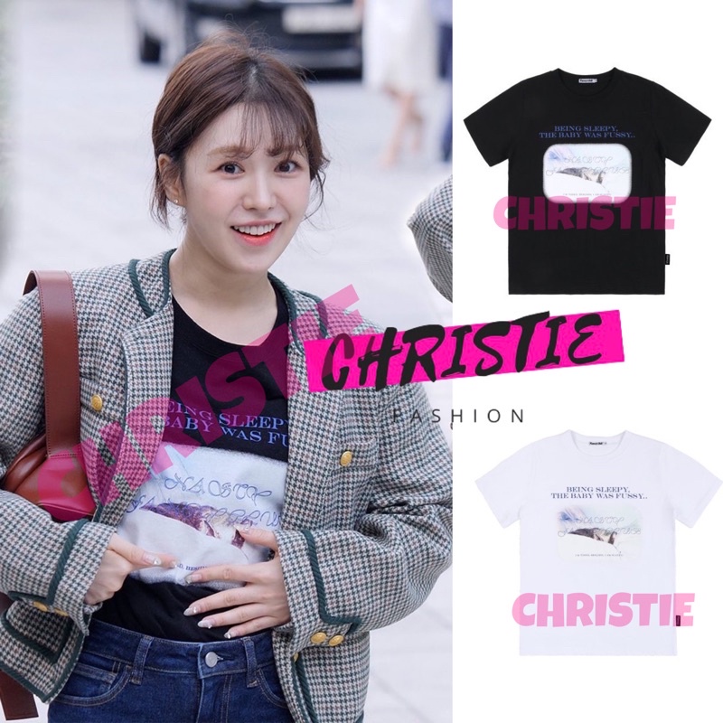 [BISA COD] KAOS KPOP BEING SLEEPY WENDY RED VELVET / TSHIRT KOREA KPOP FASHION IDOL RV REDVELVET
