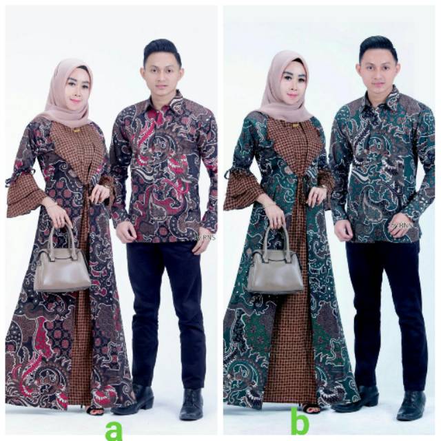 COUPLE GAMIS JAZZY LONCENG