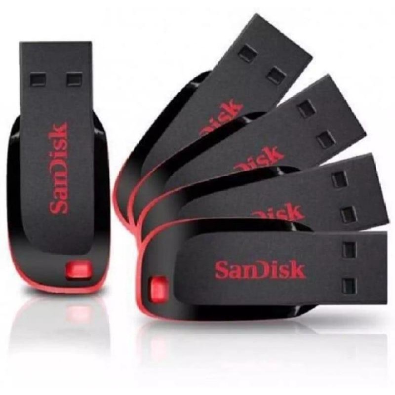 Flashdisk SanDisk 16GB USB 2.0 Cruzer Blade CZ50 - Garansi Resmi 3 Tahun