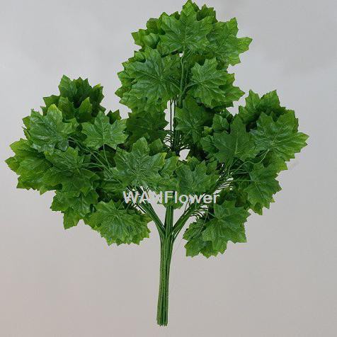 asli WANFlower Daun Maple * HIJAU (perLusin) Promo7 r*o