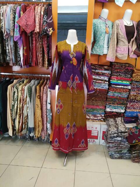 Gamis Batik Sasirangan Shopee Indonesia