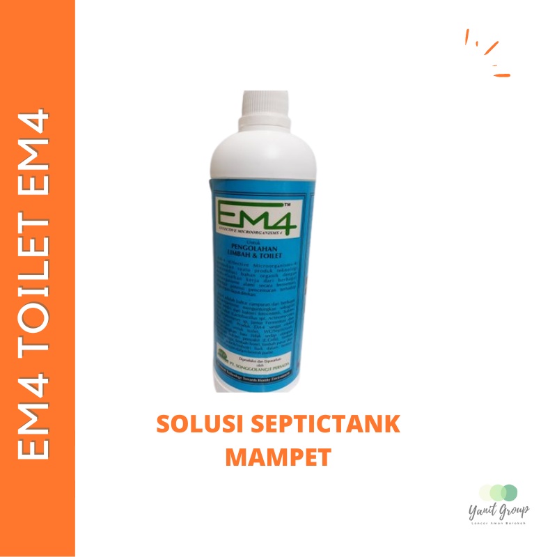 EM4 TOILET EM4 WC SOLUSI SEPTICTANK MAMPET
