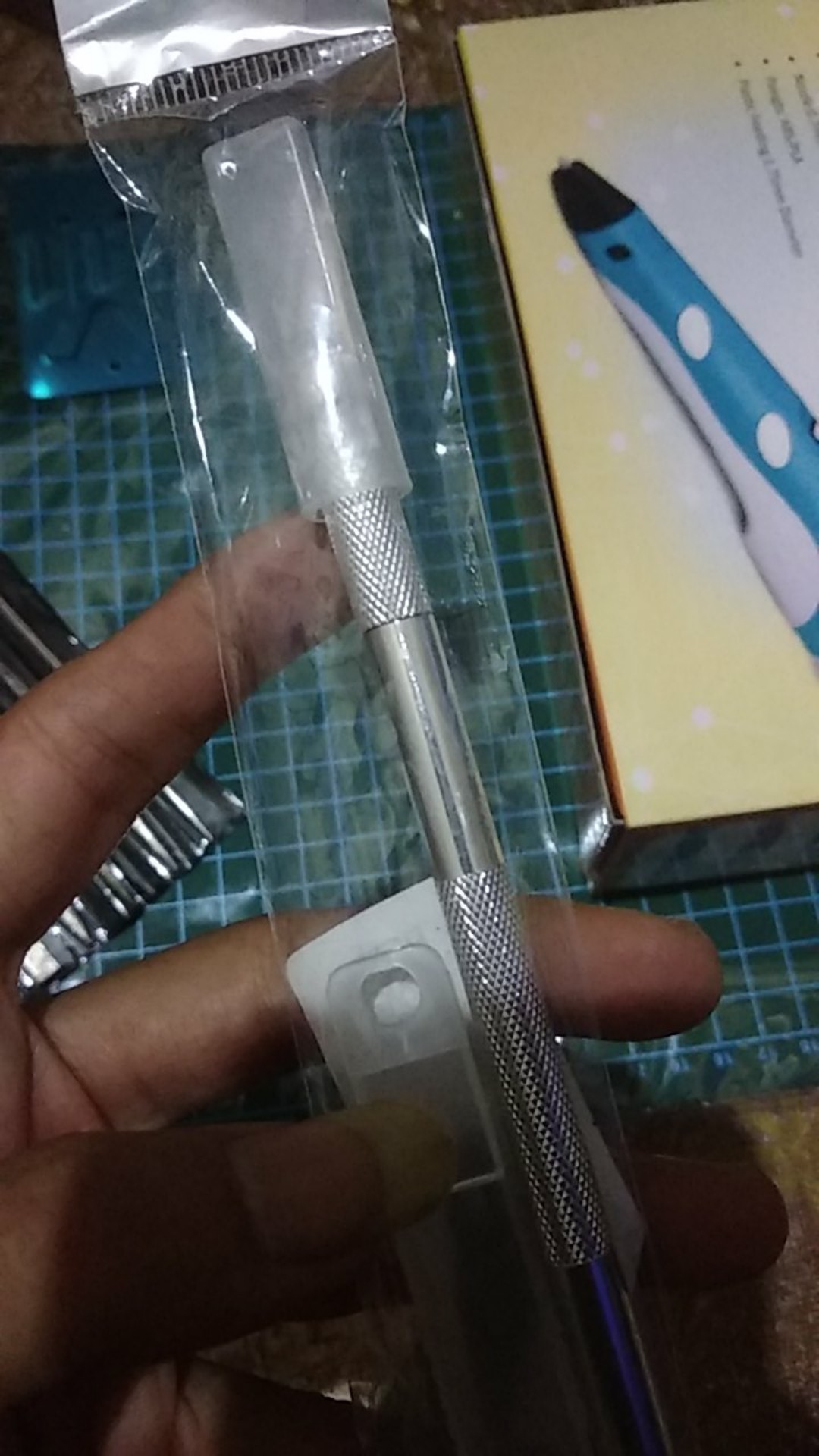 Isi 5pcs Alat Ukir Asah Kikir Logam Diamond Needle Files Carving Set