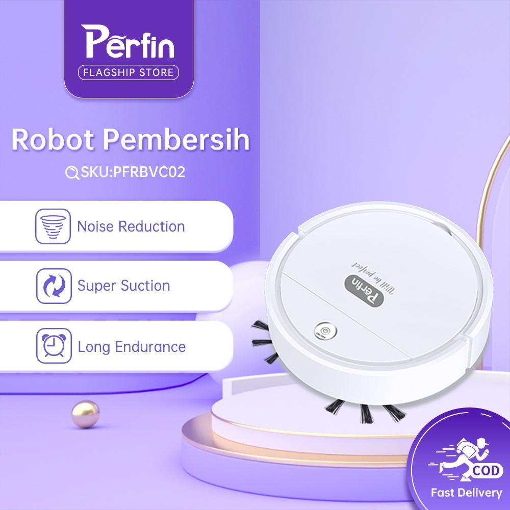 Perfin PFRBVC02 Robot Vacum/Robot Cleaner