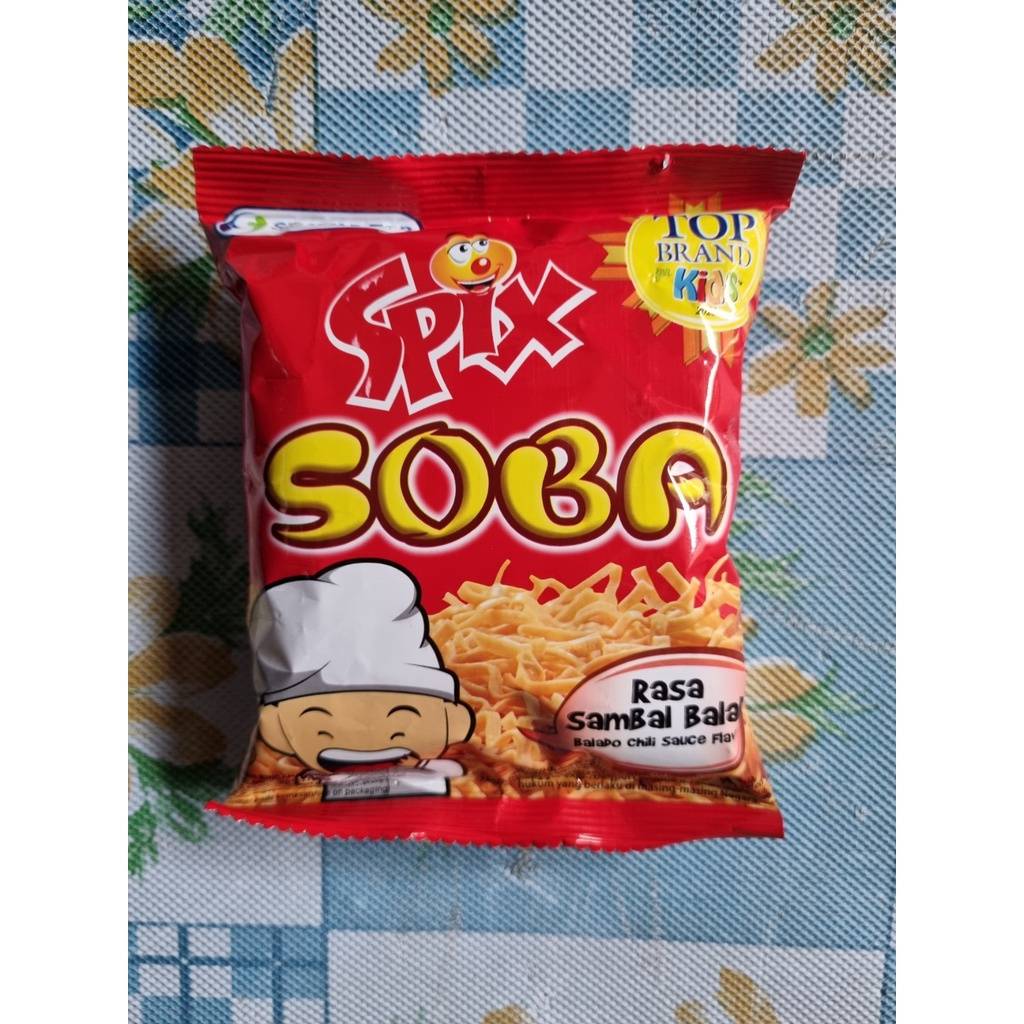 

Spix Soba Siantar Top Snack Jadul