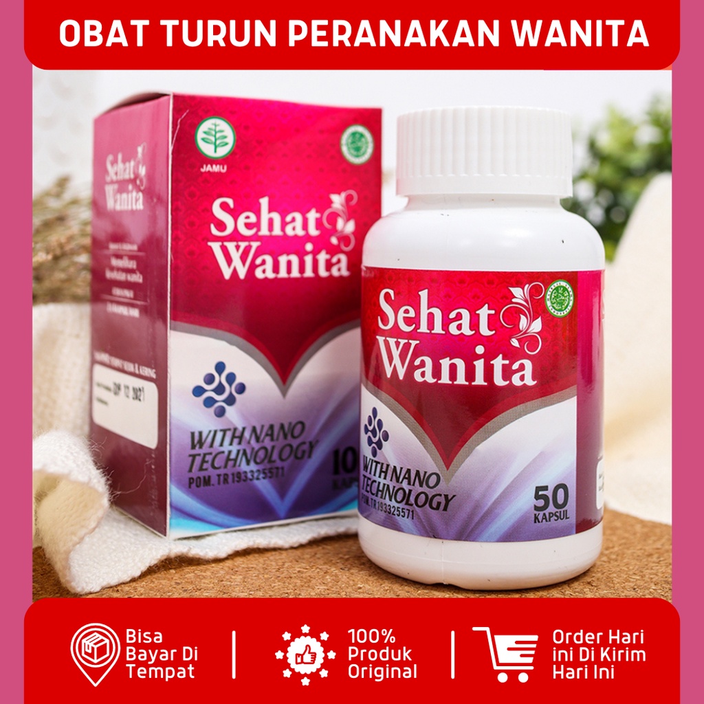 Jamu Sehat Wanita Herbal - Obat Turun Peranakan, Peranakan Turun, Turun Peranakan, Obat Turun Rahim,