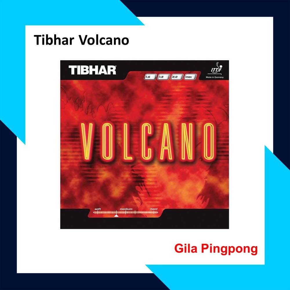 Karet Bat Rubber Bet Tenis Meja Pingpong Tibhar Volcano