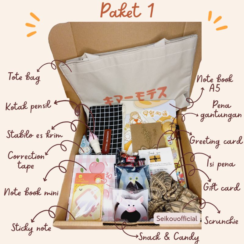 

HAMPERS STATIONARY 11IN1 | HAMPERS ALAT TULIS | HAMPERS BIRTHDAY | HAMPERS GRADUATION | HAMPERS VALENTINE