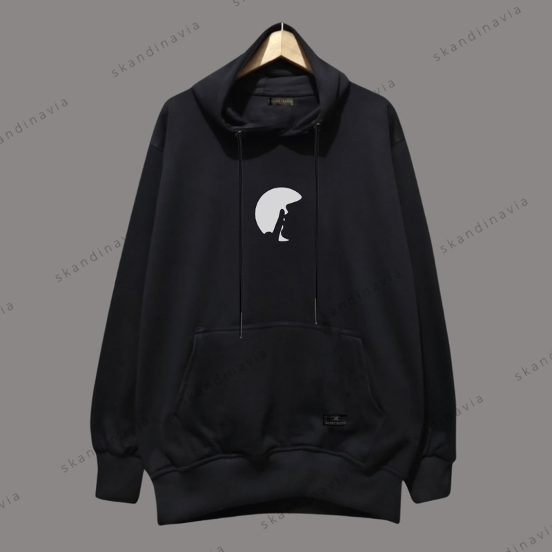 [BISA COD-NEW DESIGN] SWEATER FLEECE ZIPPER HOODIE TWO TONE