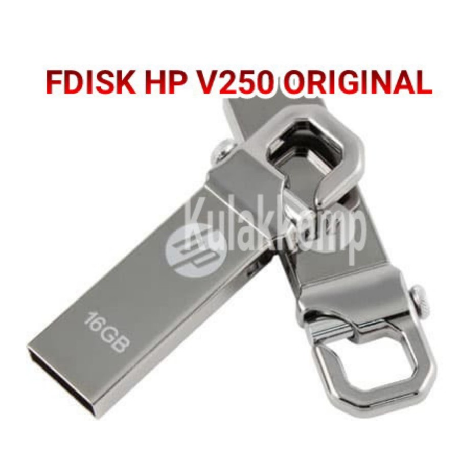 FLASHDISK HP 16GB V250 METAL ORIGINAL