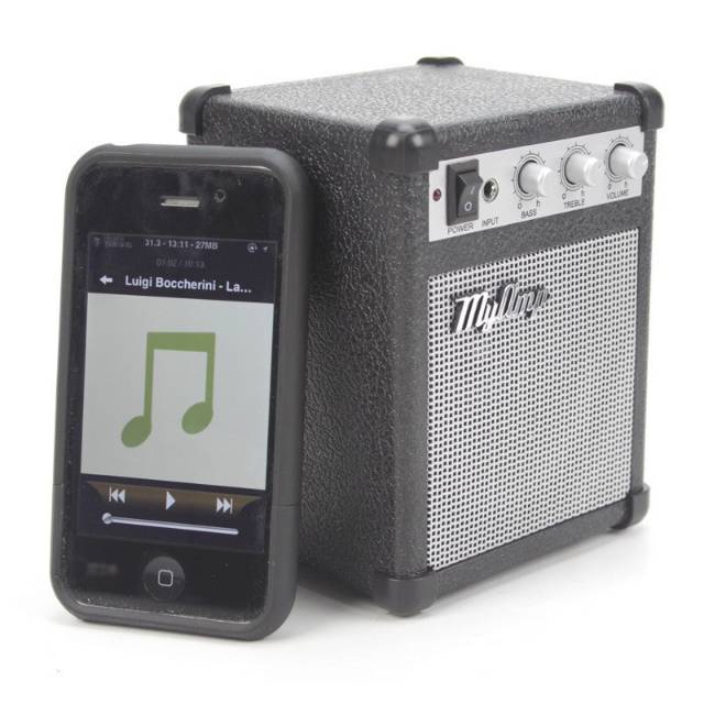 Amplifier Portable Speaker - MP3 - Black