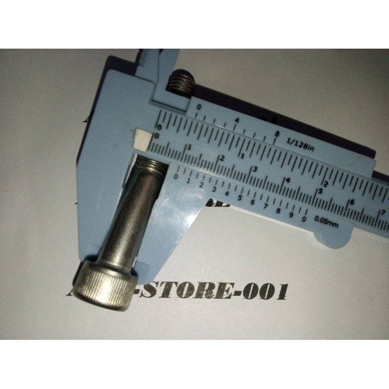 baut L M10 x 65ht (6.5cm) half drat stainless 304