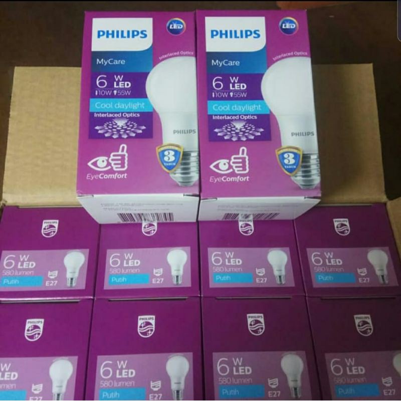 Lampu LED 6WATT PHILIPS