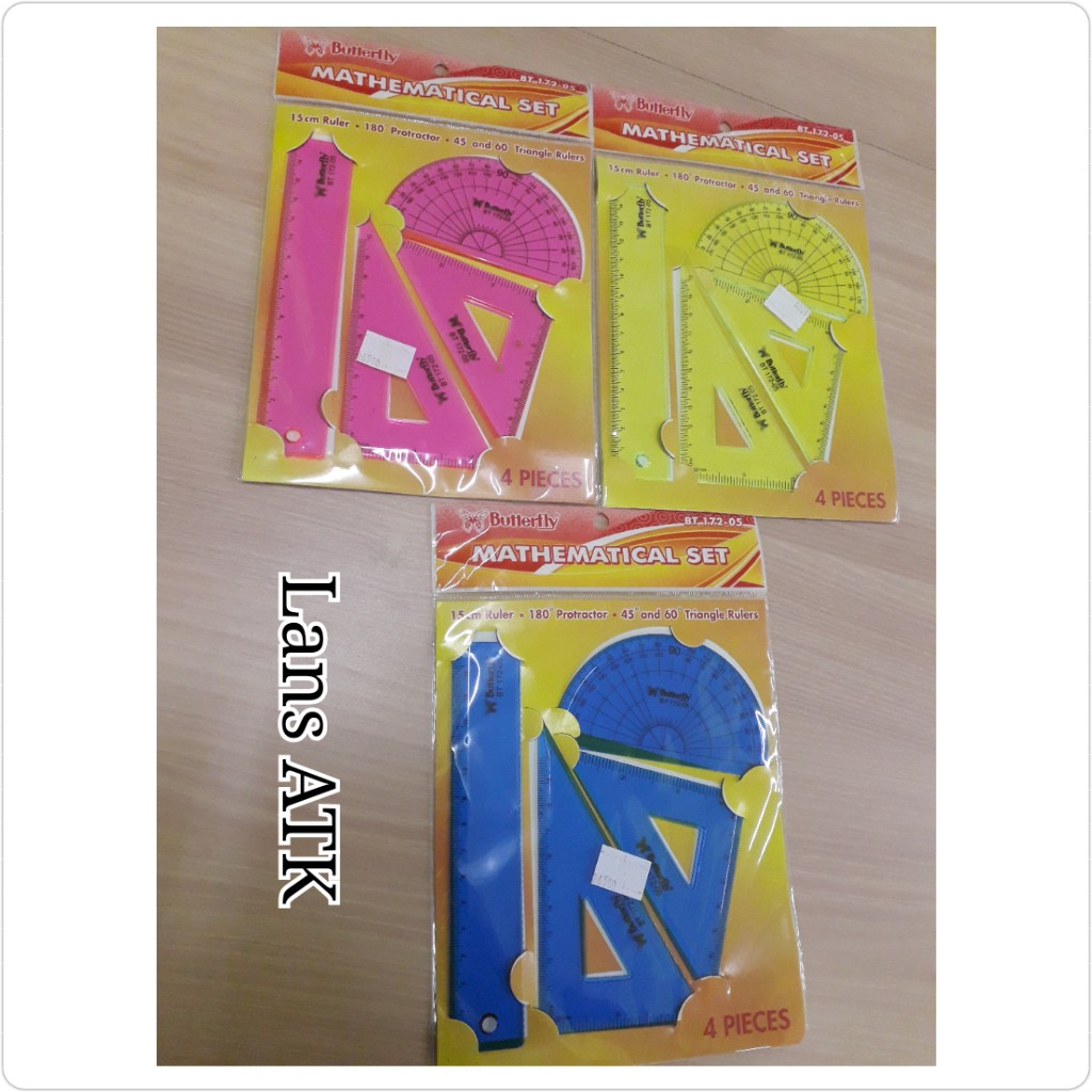 

Penggaris Set Butterfly BT-172-05