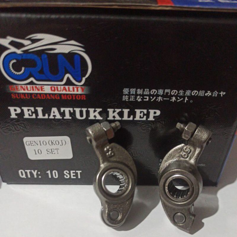 PELATUK KLEP ROCKER ARM  PIANO KLEP GENIO BEAT DELUXE KODE KOJ CRUN