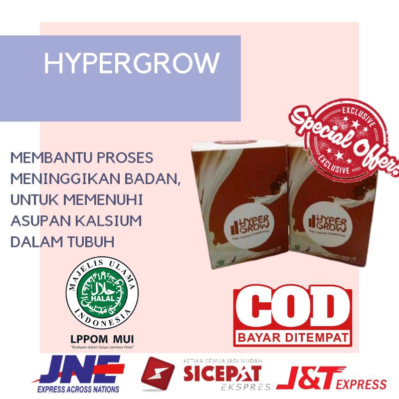 

PENINGGI BADAN HYPERGROW ALAMI SUPLEMEN OBAT SUSU VITAMIN PENINGGI BADAN ALAMI PENAMBAH TINGGI BADAN