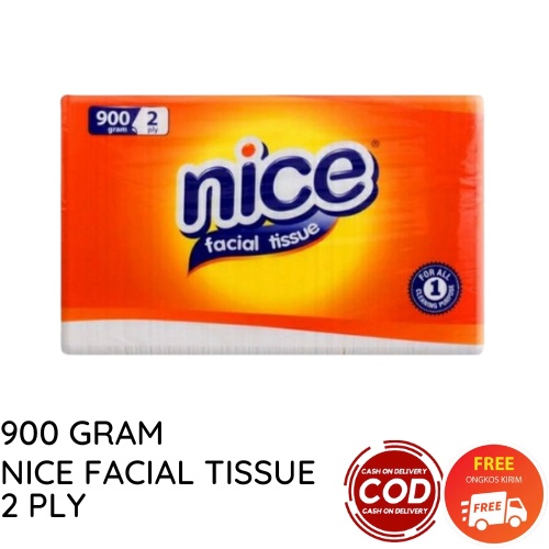 NICE FACIAL TISSUE 900 GRAM 2 PLY