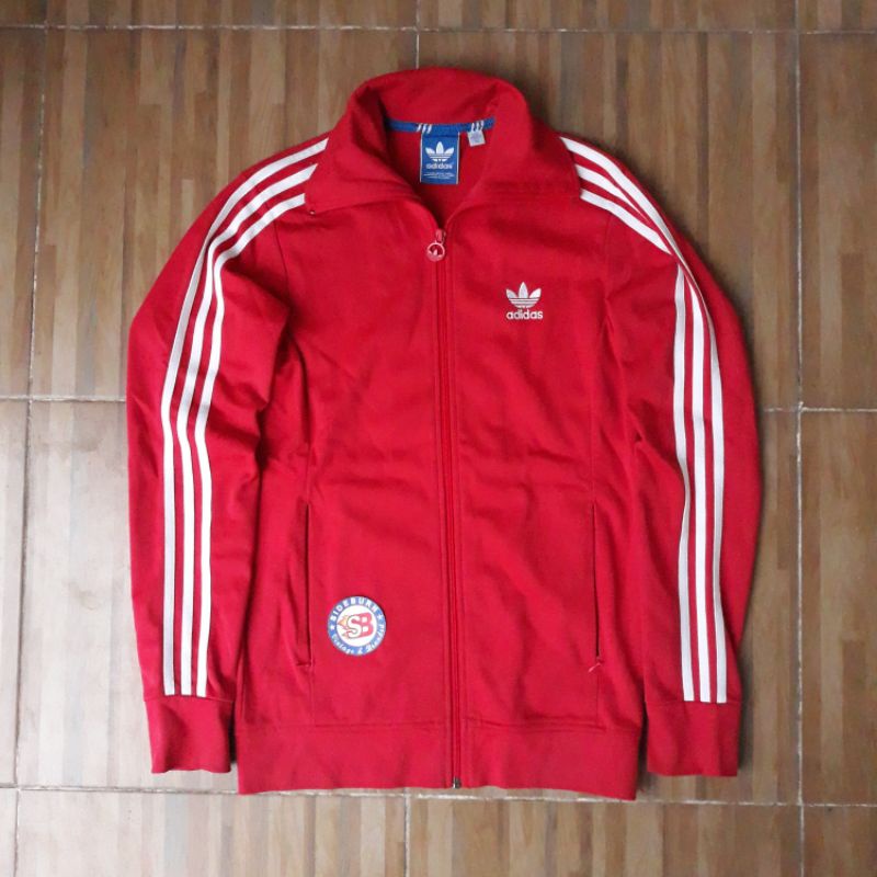 JAKET TRACKTOP ADIDAS EUROPA RED ORIGINALS