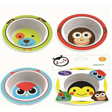 Mangkok Makan Bayi Karakter Babysafe SK001
