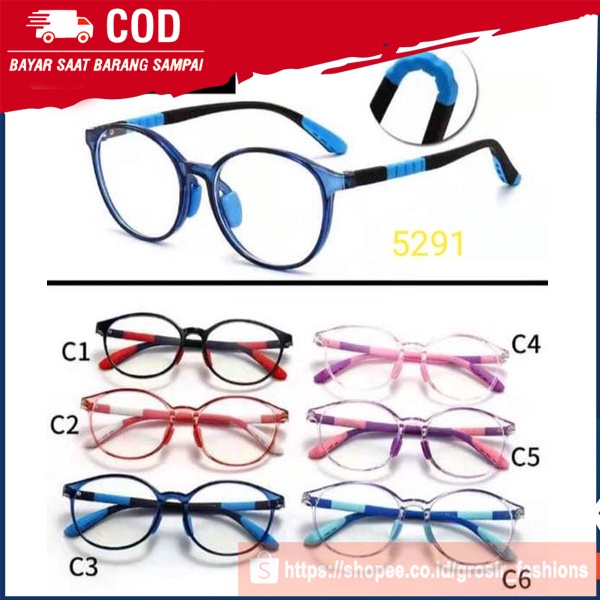 Frame kacamata kids anak laki laki dan anak perempuan
