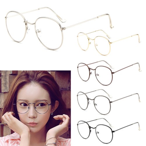 M-B001 ✨PROMO✨  Kacamata Pria/Wanita-Fashion-Retro Vintage Metal-Sunglasses-Import-Korea K102