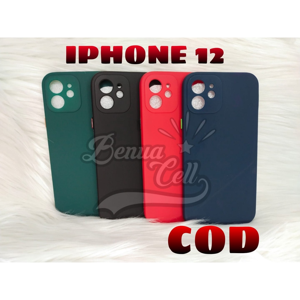 SOFTCASE MACARON FOR IPHONE XS MAX -IPHONE 12 -IPHONE 12 PRO // SOFTCASE MACARON PROTECTION KAMERA - BD