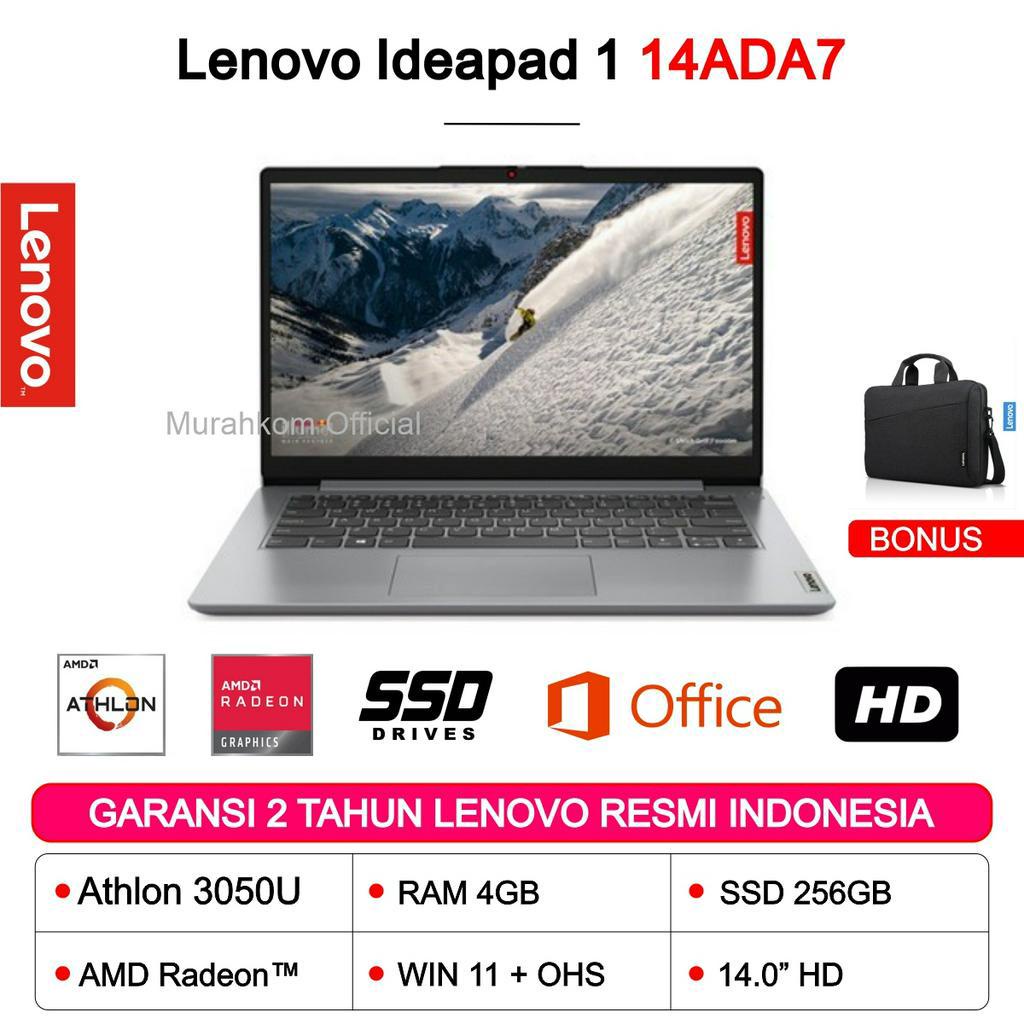 LENOVO IDEAPAD SLIM 1 14 ATHLON SILVER 3050U 4GB 256GB SSD RADEON WIN11+OHS