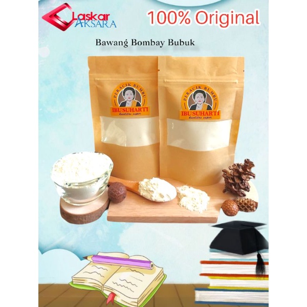 

Rempah Bawang Bombay Bubuk / Onion Bumbu Masakan - Ibu Suharti // Premium