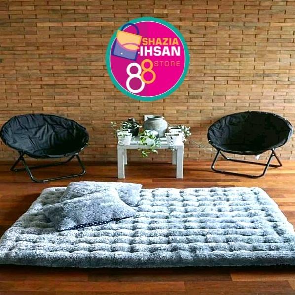Kasur Lantai Karpet Bulu Rasfur Gender Menul Sultan 200X160X13 Ningstoria