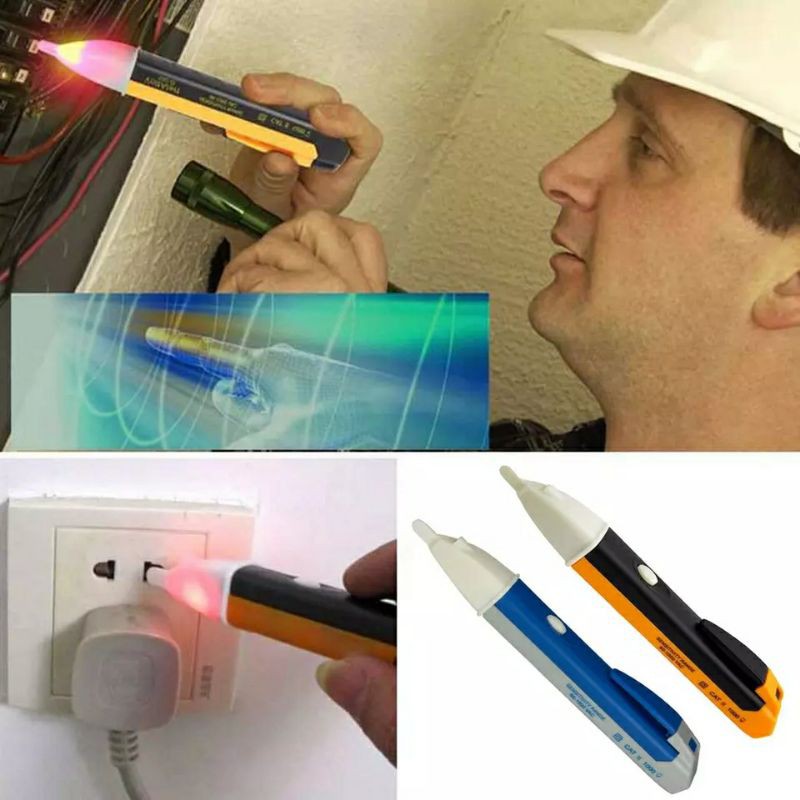 Pen Tester Kabel Putus Non-contact Voltage Alert Detector VD802