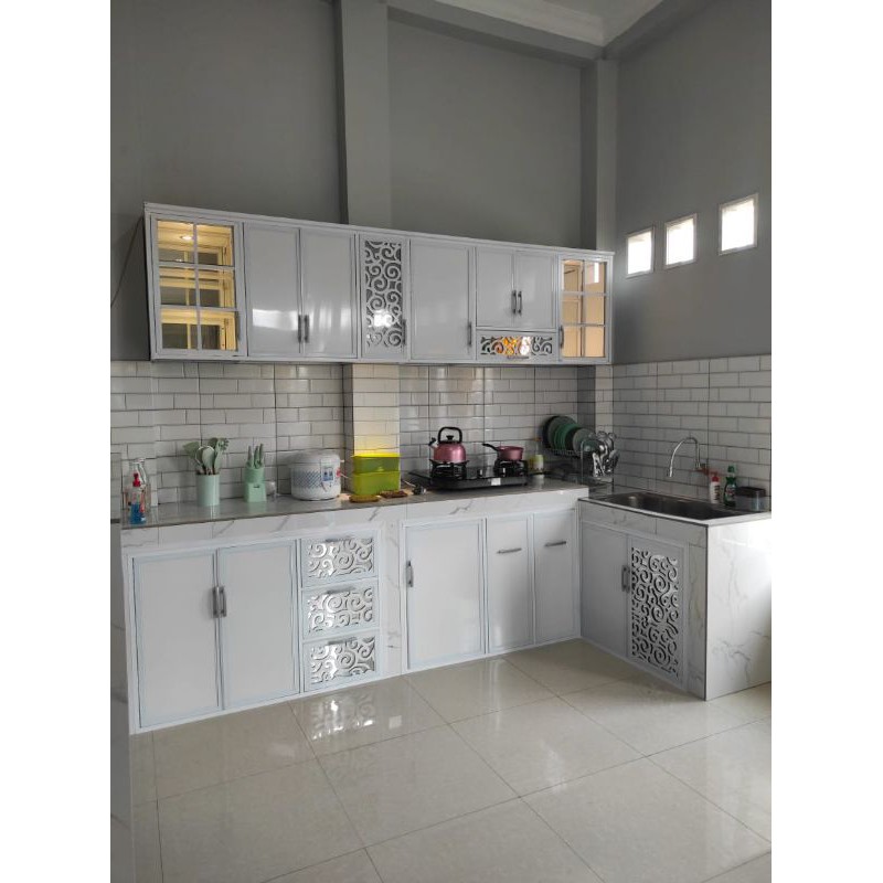 Kitchen Set Aluminium Modern : Jasa Kitchen Set Aluminium Spesialis