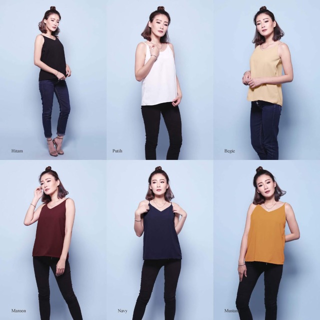 Basic Camisole/ tank top wool