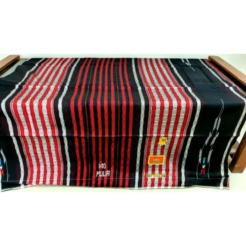 Sarung Tenun asli 100% Mesres Raja Mulia 140 Skelas Bhs mercerized