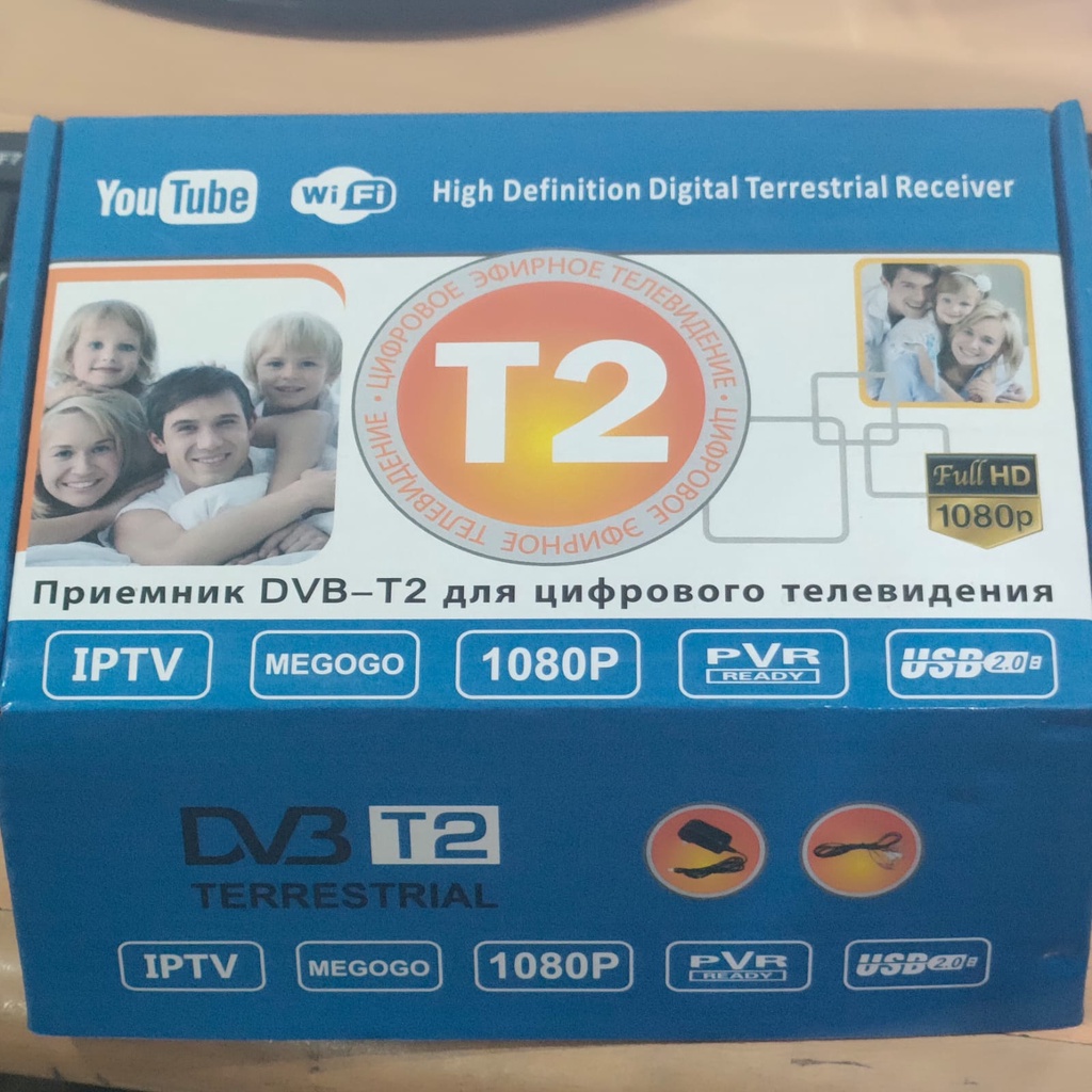 RECEIVER TV DIGITAL DVB-T2 TERRESTRIAL