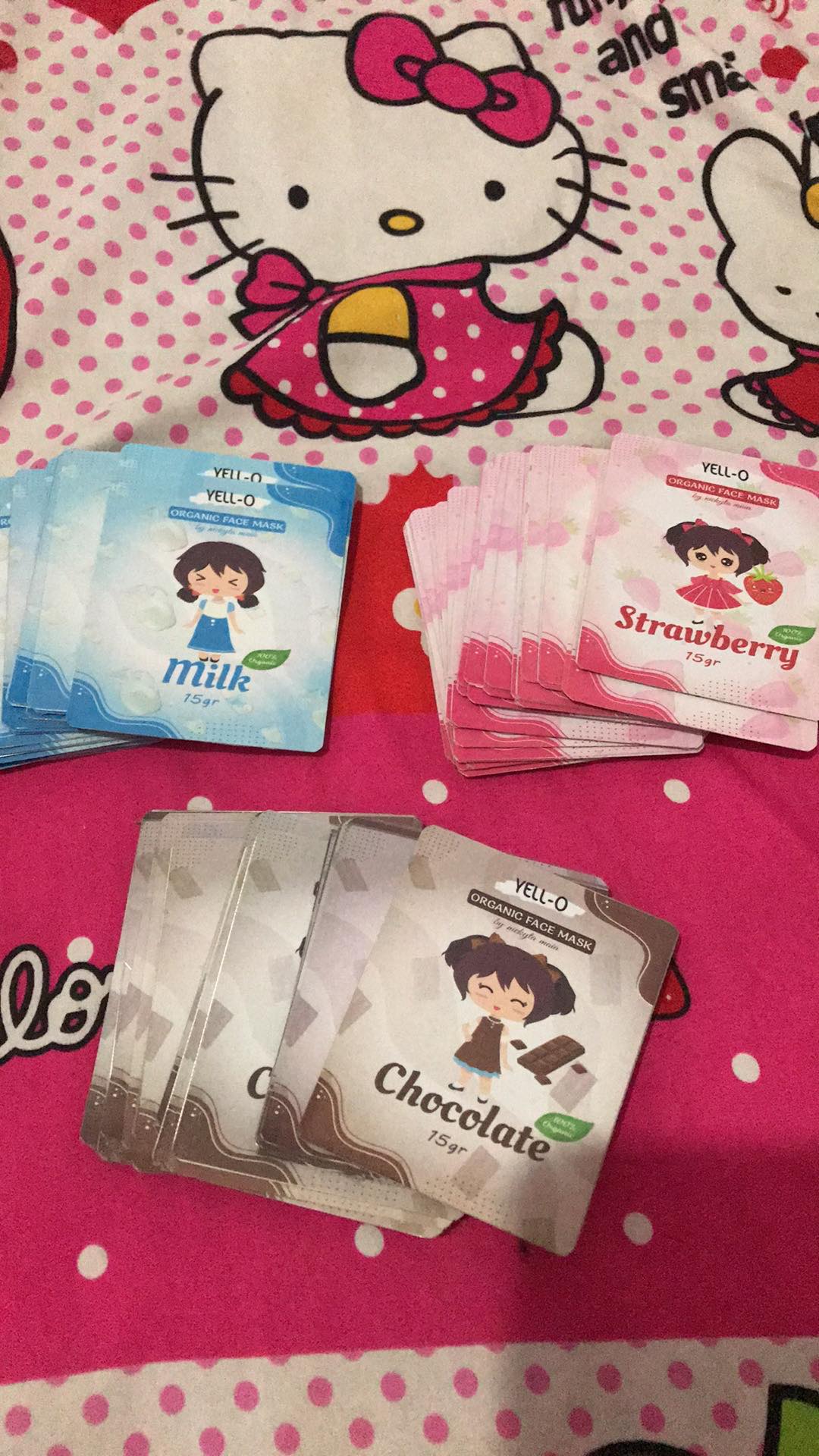 Cetak Kemasan Sachet Masker / Bungkus Makanan Desain Custom