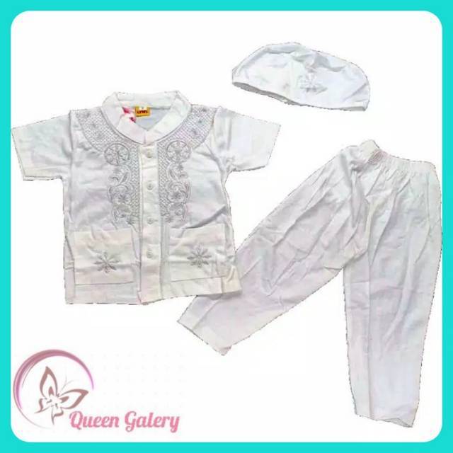  Baju  Muslim Bayi  Laki Laki koko  Bayi  Lengan  Pendek  Panjang 