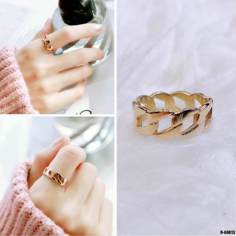 Cincin Titanium Belah Rotan Cincin Titanium Blink