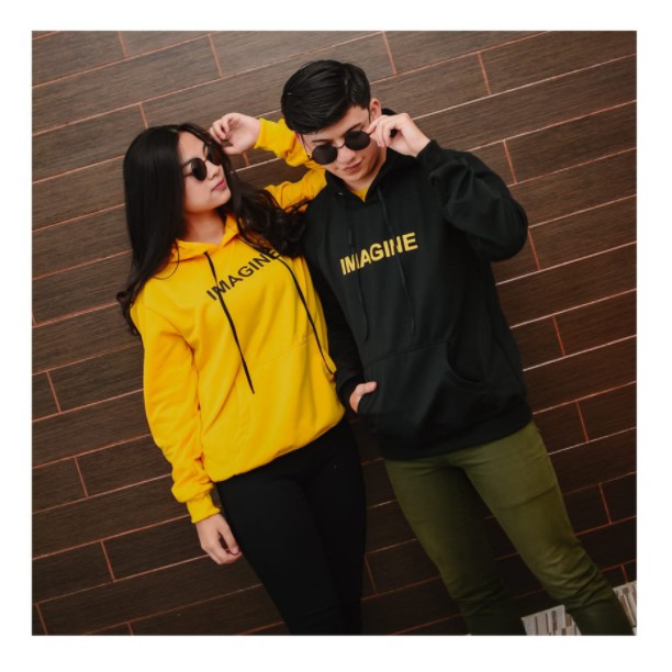 HOODIE UNISEX IMAGINE TEBAL PREMIUM TERBARU,