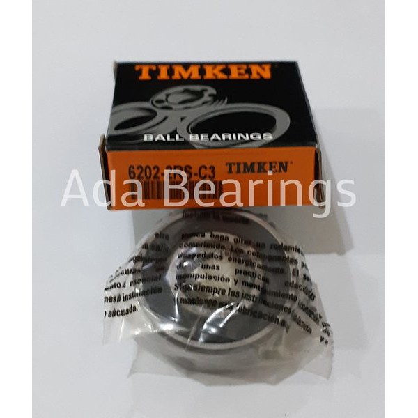 Bearing 6202 2RS C3 TIMKEN