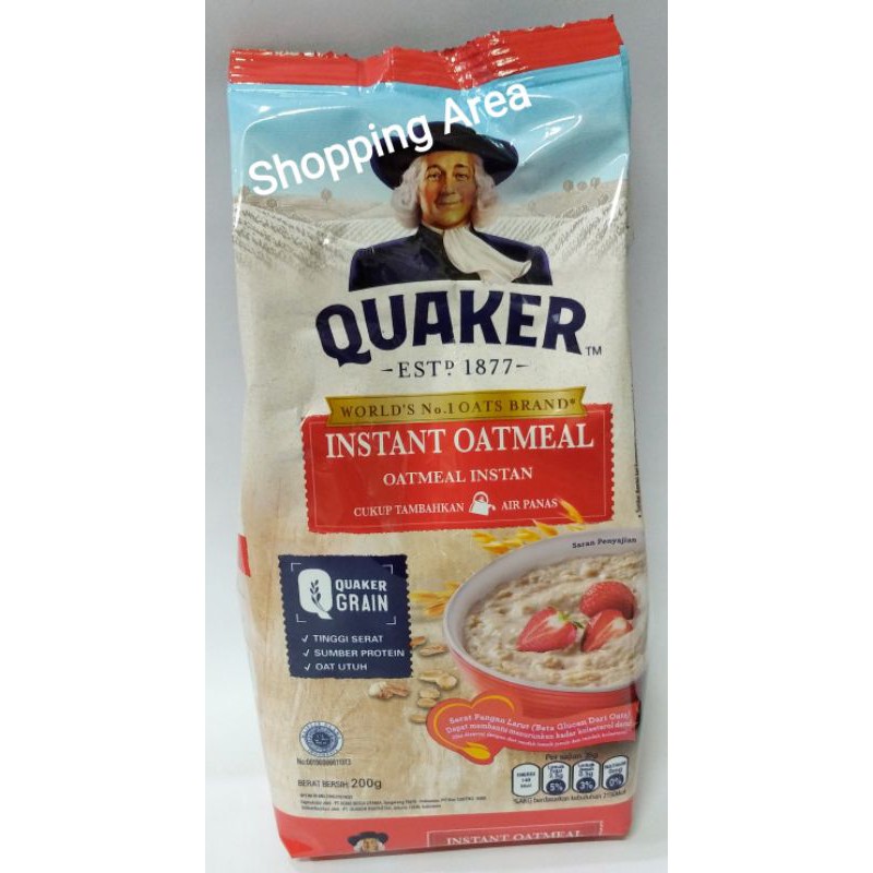 

Quaker oats mini 200 gram