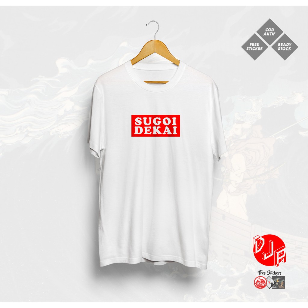 Kaos SUGOI DEKAI HANA UZAKI CHAN WA ASOBITAI BAJU JEPANG MANGA ANIME Kaos Distro T-Shirt DJA CLOTH