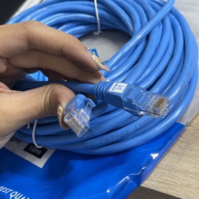 Kabel LAN Cat 6 10 Meter Wintech / Kabel Network Komputer UTP