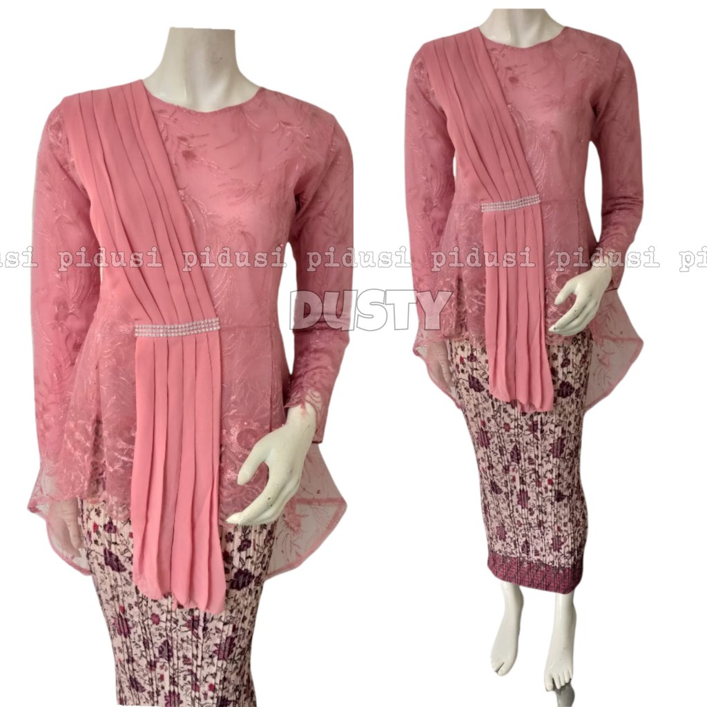 SET KEBAYA AURORA SELENDANG / SET KEBAYA ANAK MUDA / SET KEBAYA MODERN