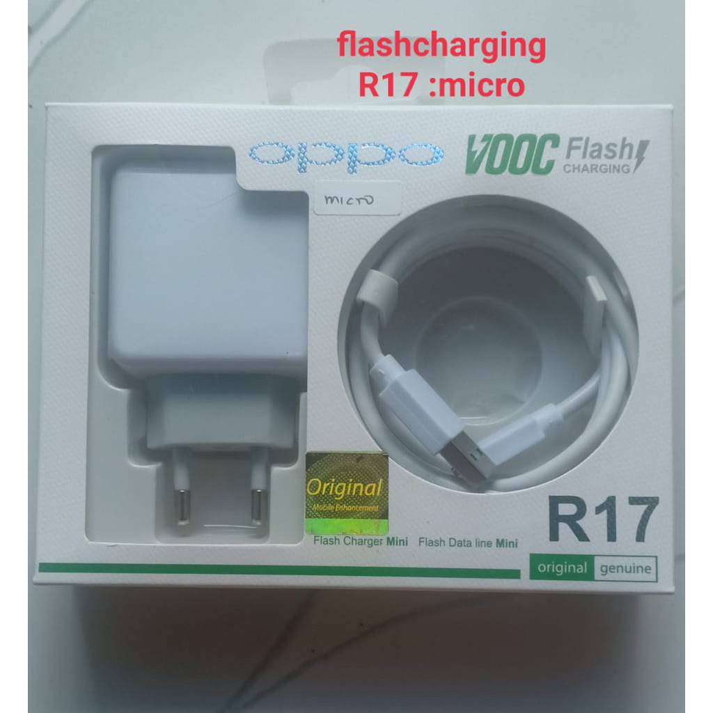 Charger oppo R17 vooc Flash Charging