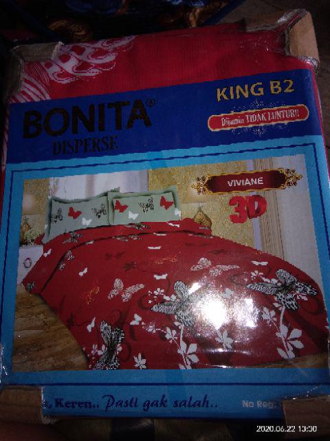 Ls Sprei Bonita 180 X 200 King Size No.1 Motif Thalia/revanda/mexico/citra