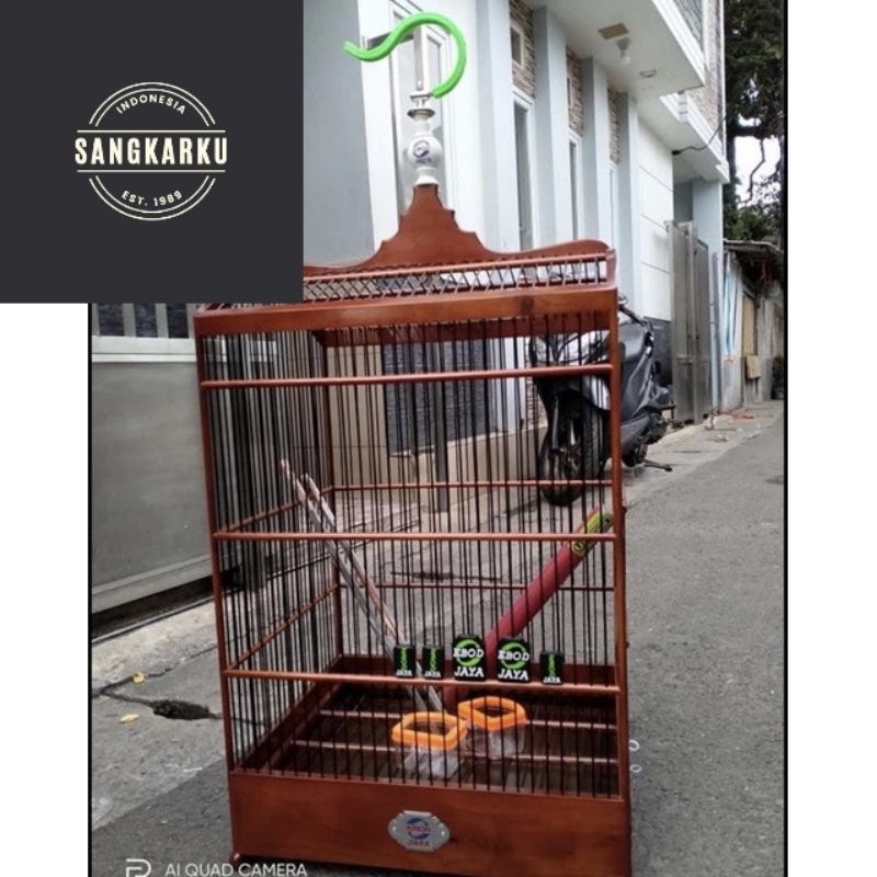 SANGKAR KANDANG KOTAK EBOD NO 3 COKELAT SANGKARKU